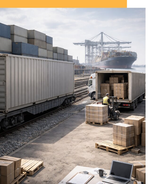 Мультимодальные перевозки грузов по миру от 49446 руб