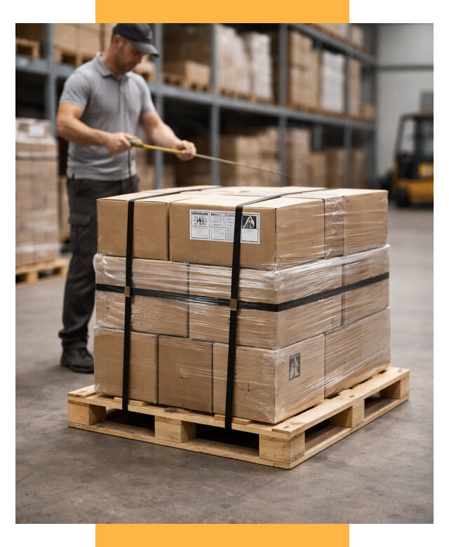 Упаковка и паллетирование грузов от 3846 р. | СетСервис-Лкс