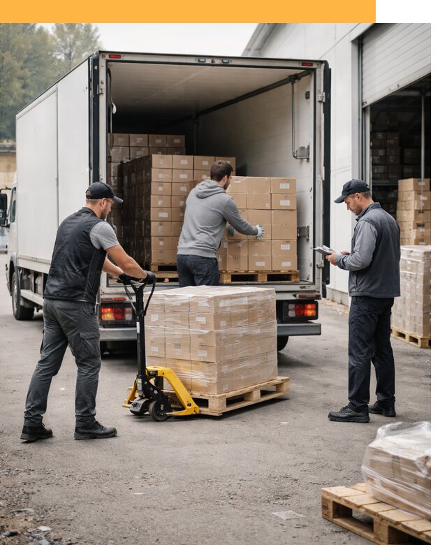 Автоперевозки из Европы до двери по цене от 93398 руб/т