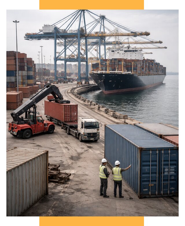 Морские перевозки из Европы от 65928 р. за контейнер | СетСервис-Лкс