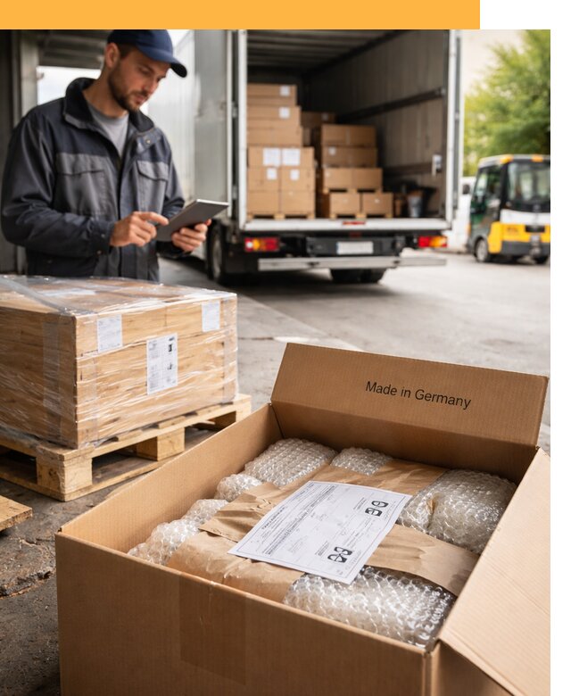 Доставка грузов из Германии от 49446 руб с таможенным оформлением