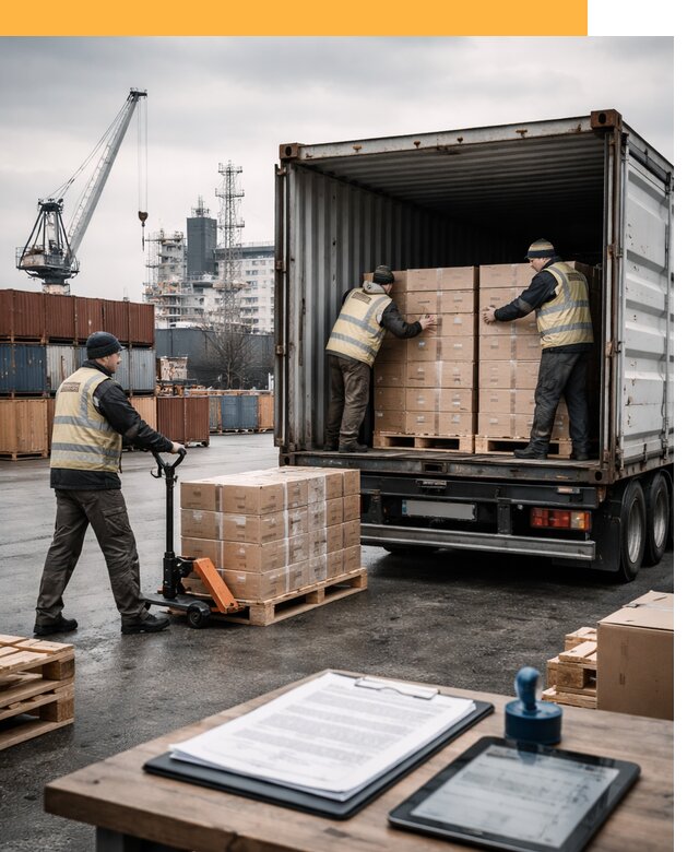 Доставка грузов из Латвии от 27470 руб, морская, авто, авиа