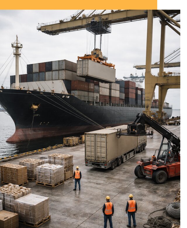 Морские перевозки из Индии: доставка FCL/LCL, таможня от 131856