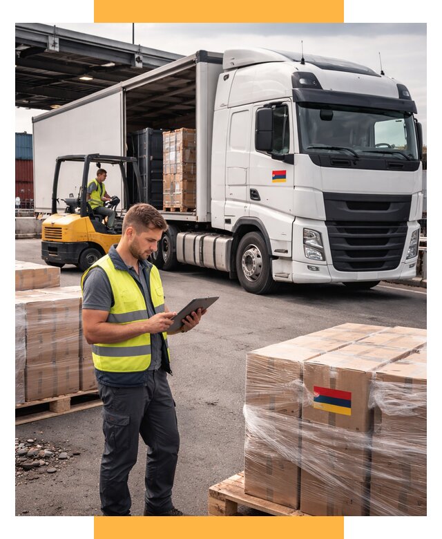 Автоперевозки из Армении от 104386 р. — услуги СетСервис-Лкс