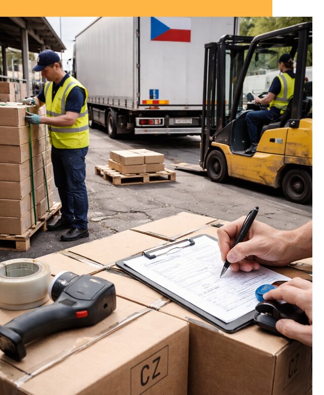 Доставка грузов в Чехию от 38458 руб, международные перевозки