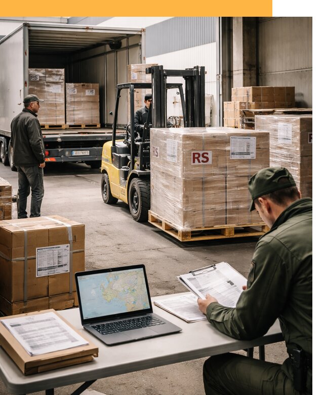 Доставка грузов в Сербию от 49446 руб, международные перевозки