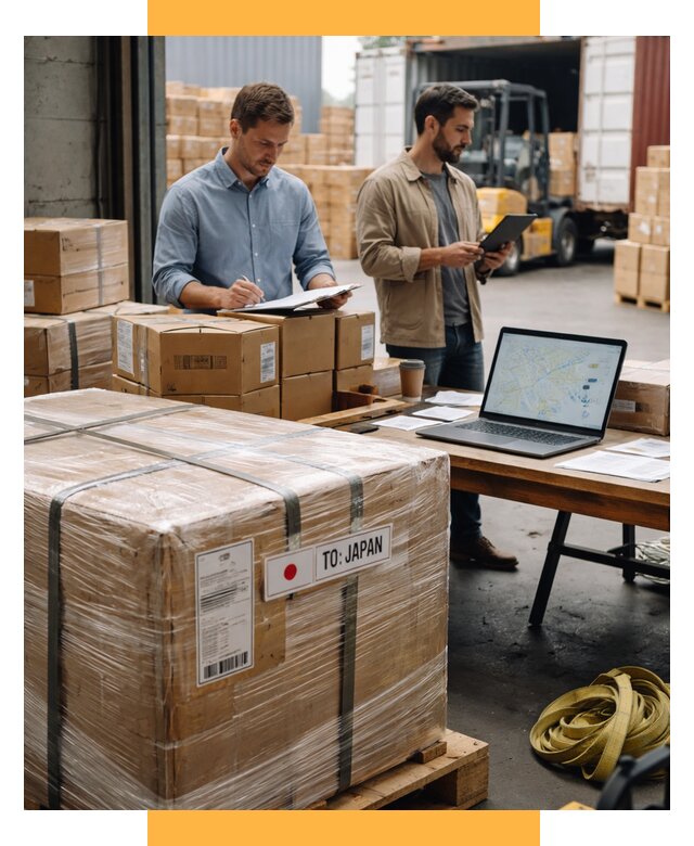 Доставка грузов в Японию от 27470 р., логистика СетСервис-Лкс