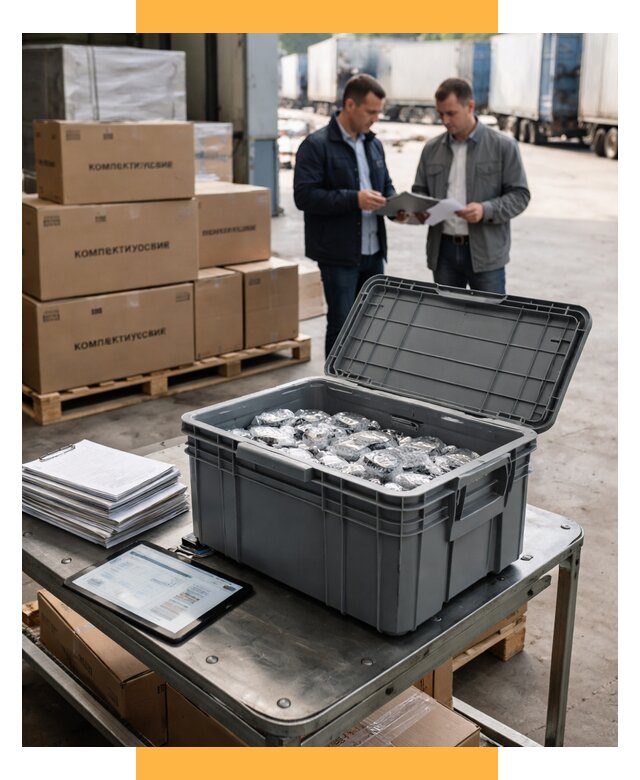 Перевозка комплектующих из Китая от 7142 р. | СетСервис-Лкс