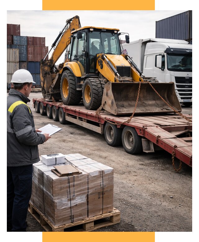 Международная перевозка спецтехники от 49446 р., СетСервис-Лкс