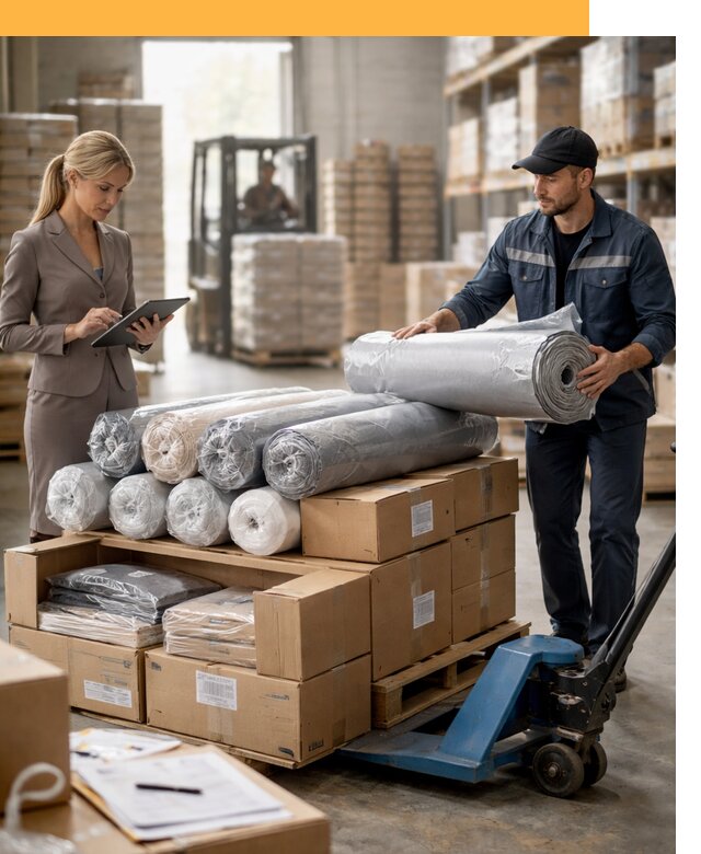 Перевозка текстиля по миру от 16482 руб. с таможней и страхованием