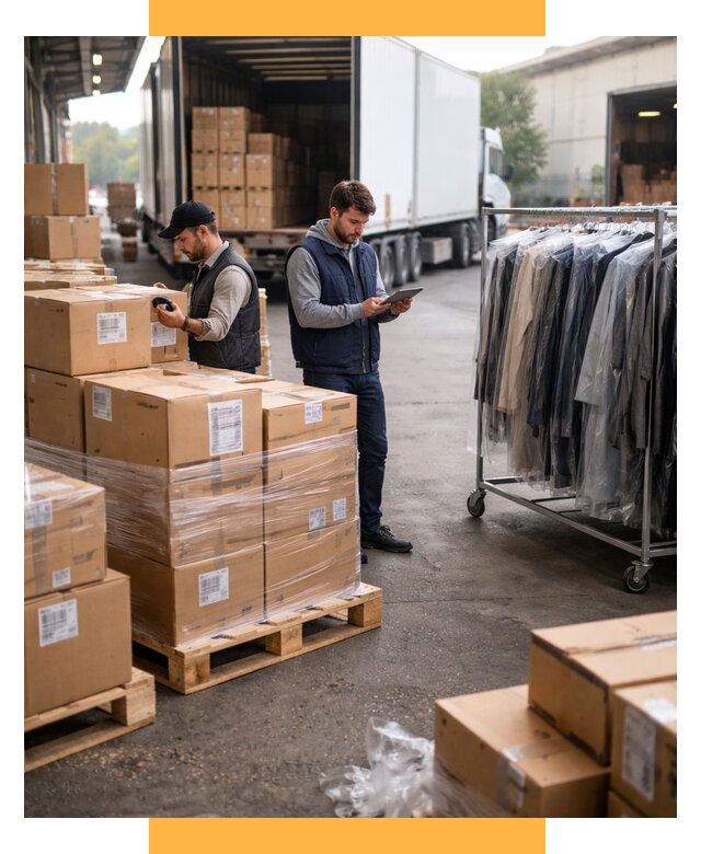 Перевозка и доставка одежды из Китая от 8241 р., СетСервис-Лкс