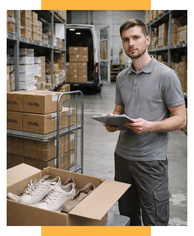 Доставка обуви из Китая и Турции от 4945 р. СетСервис-Лкс