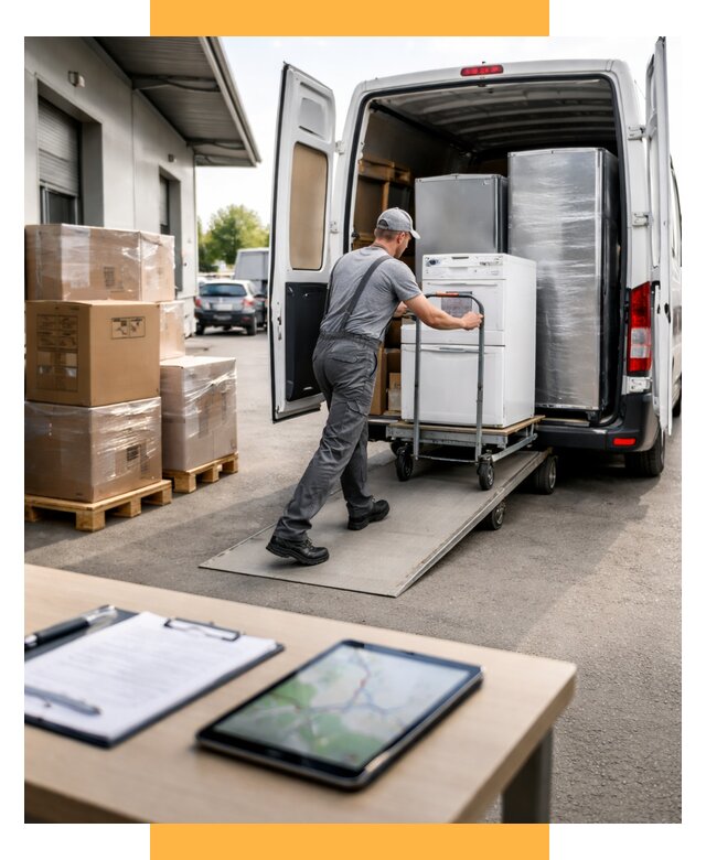 Перевозка бытовой техники от 7142 р. - логистика СетСервис-Лкс