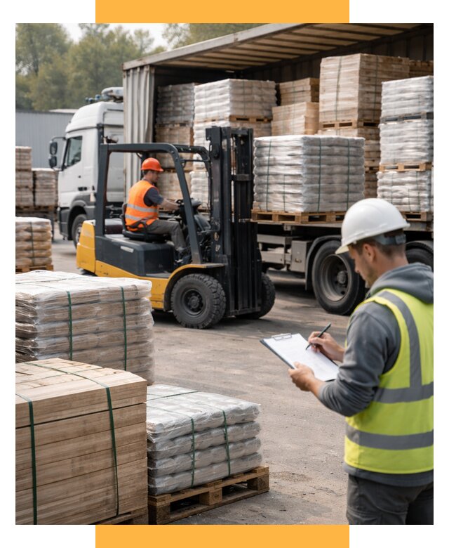 Перевозка строительных материалов от 6043 р. | СетСервис-Лкс