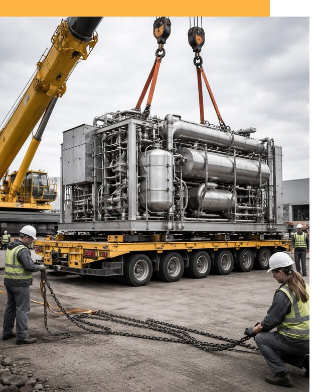 Перевозка тяжеловесных грузов по миру от 164820 руб