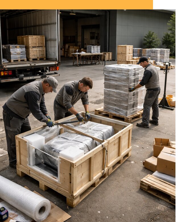 Перевозка выставочных грузов по миру от 27470 руб за м2 с таможней