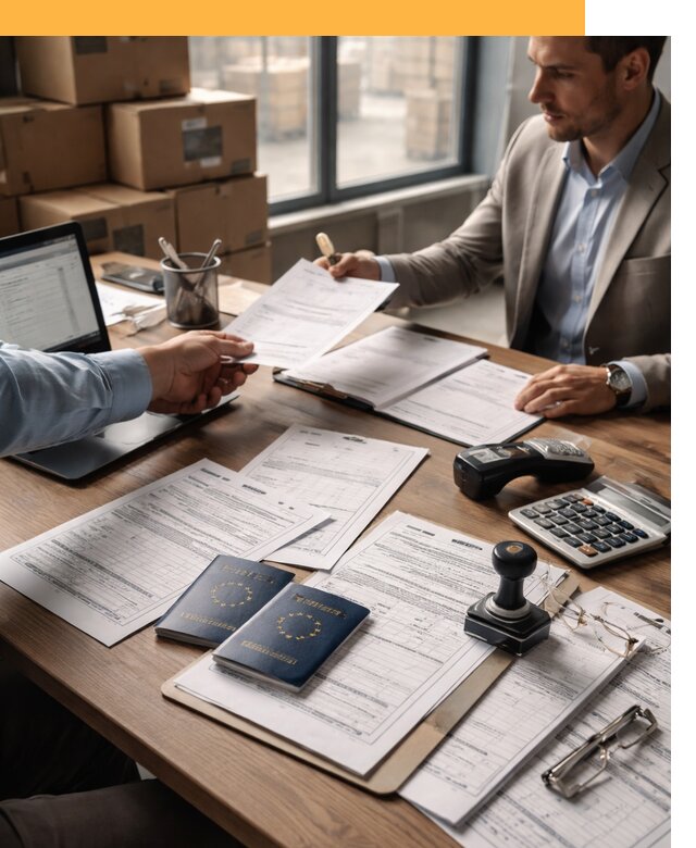 Таможенное оформление грузов из Европы от 9340 руб