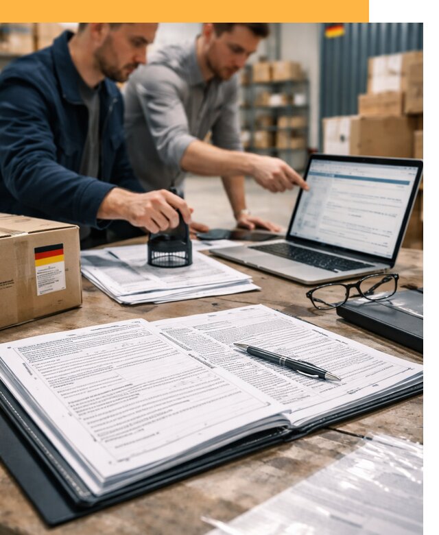 Таможенное оформление грузов из Германии от 9889 руб.