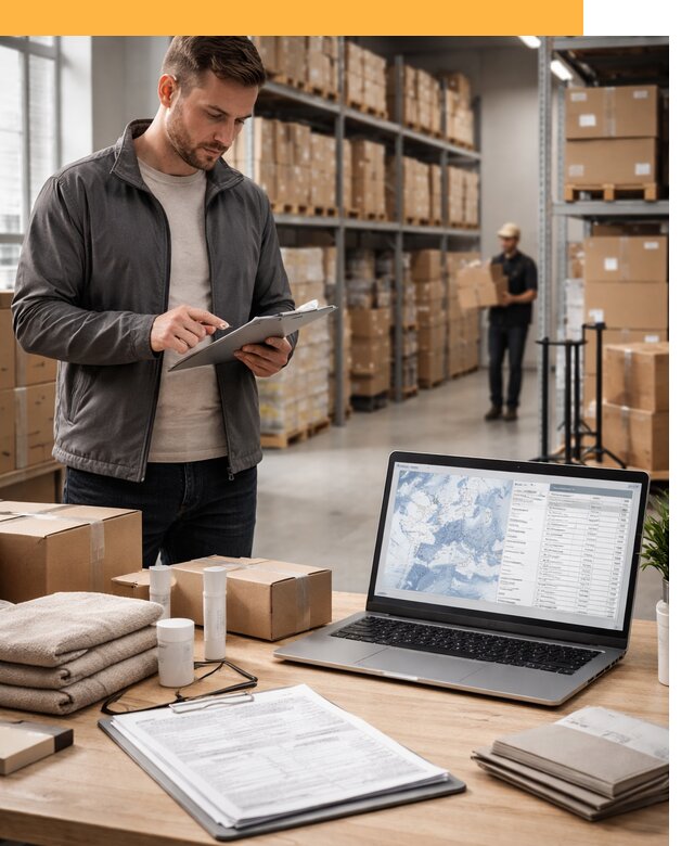 Закупка товаров в Европе под ключ: доставка, таможня от 8241 руб