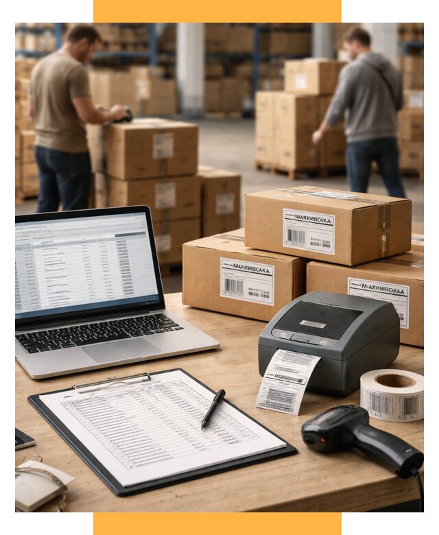 Маркировка импортных товаров от 4945 р. под ключ, СетСервис-Лкс